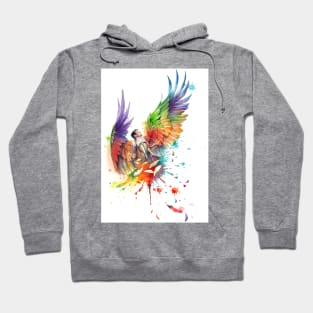 Rainbow Castiel Hoodie